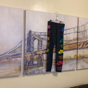 Nike colored leggings